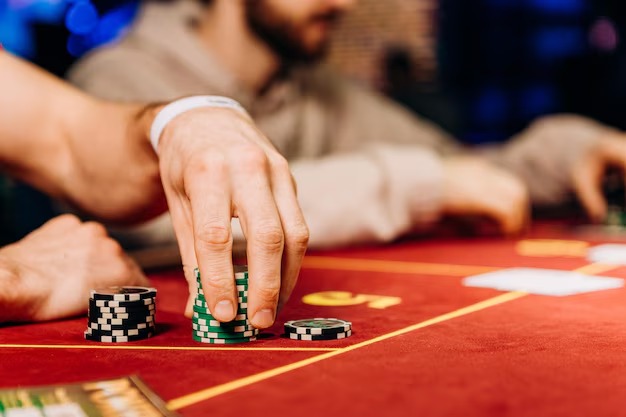Big Time Gaming live dealer table on mcdtoto platform